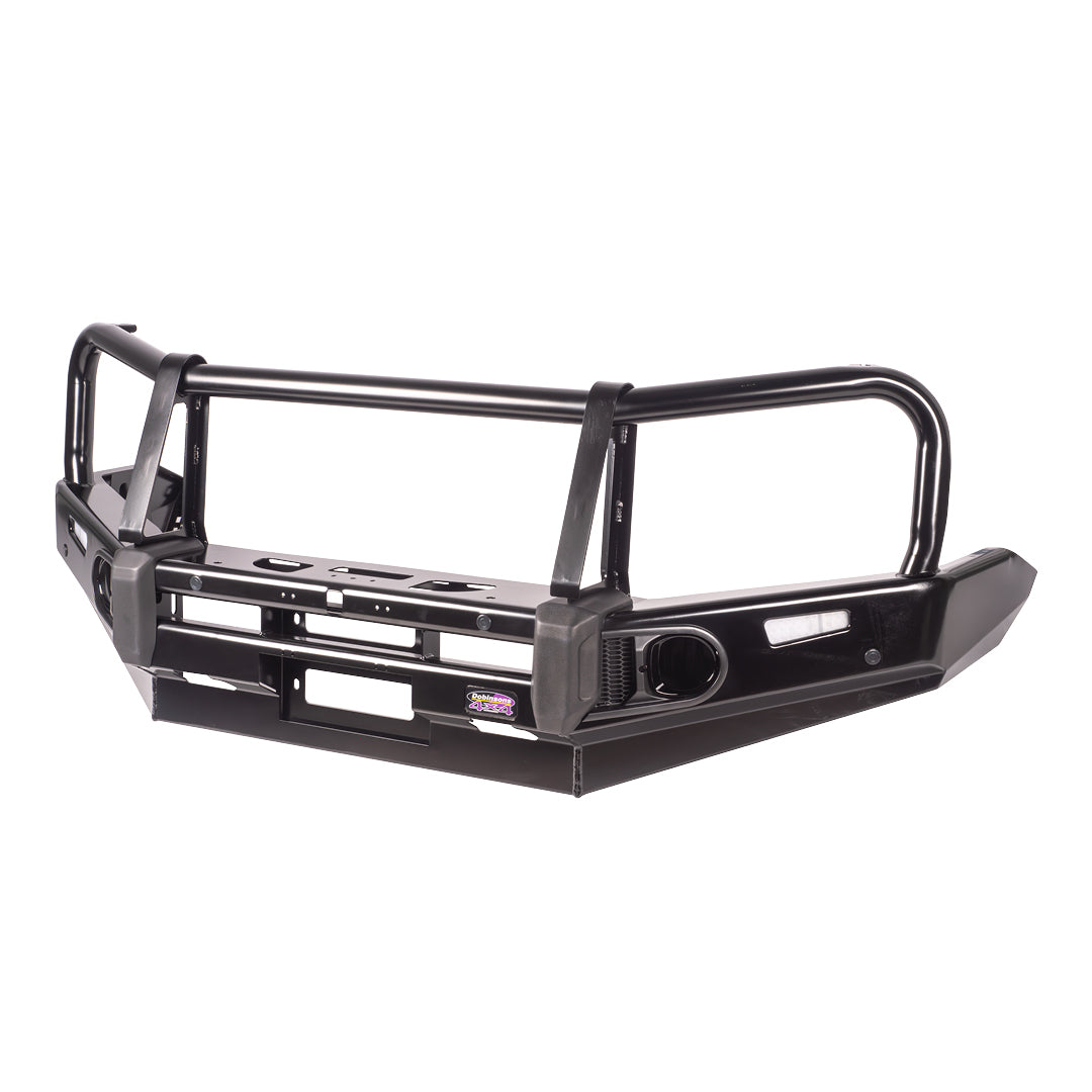 BLACK DELUXE BULL BAR FOR HILUX REVO 2020-2024 - WITHOUT FOG LIGHTS - BU59-5560