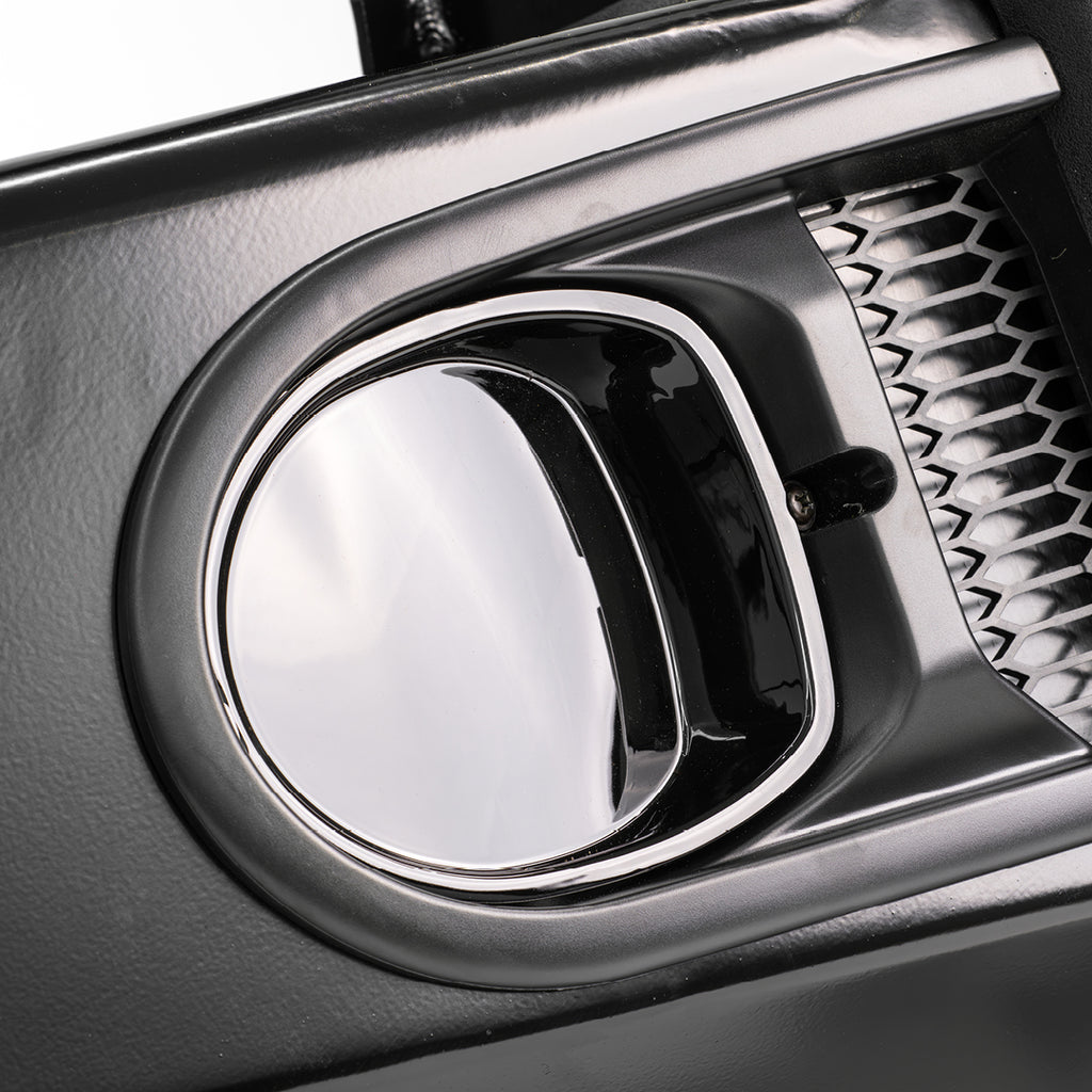 BLACK DELUXE BULL BAR FOR HILUX REVO 2020-2024 - WITHOUT FOG LIGHTS - BU59-5560