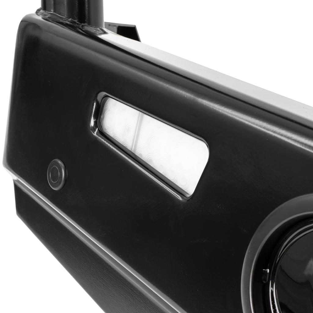 BLACK DELUXE BULL BAR FOR HILUX REVO 2020-2024 - WITHOUT FOG LIGHTS - BU59-5560