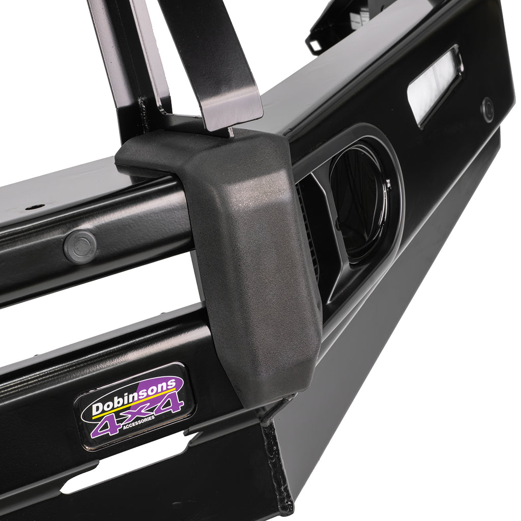 BLACK DELUXE BULL BAR FOR HILUX REVO 2020-2024 - WITHOUT FOG LIGHTS - BU59-5560