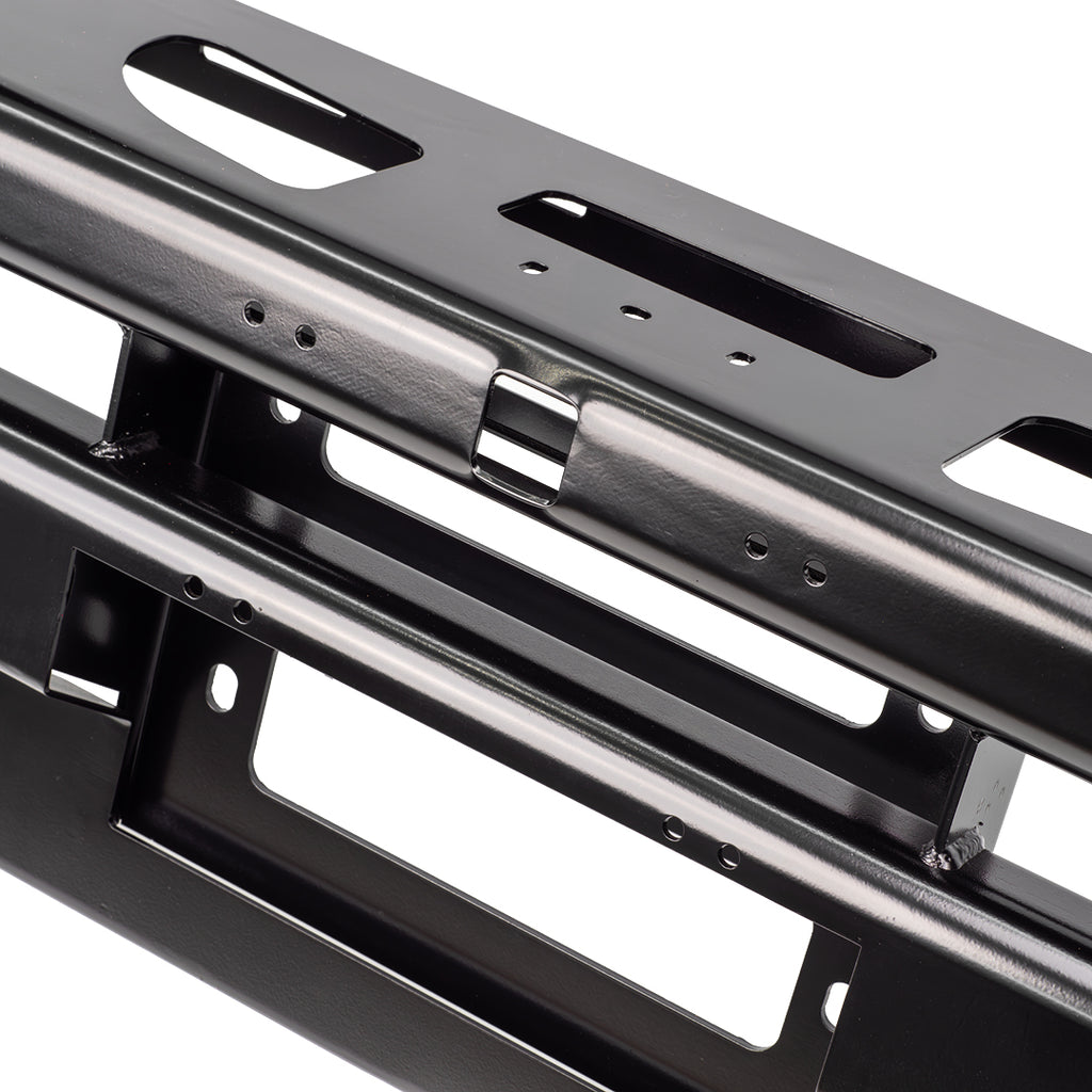 BLACK DELUXE BULL BAR FOR HILUX REVO 2020-2024 - WITHOUT FOG LIGHTS - BU59-5560