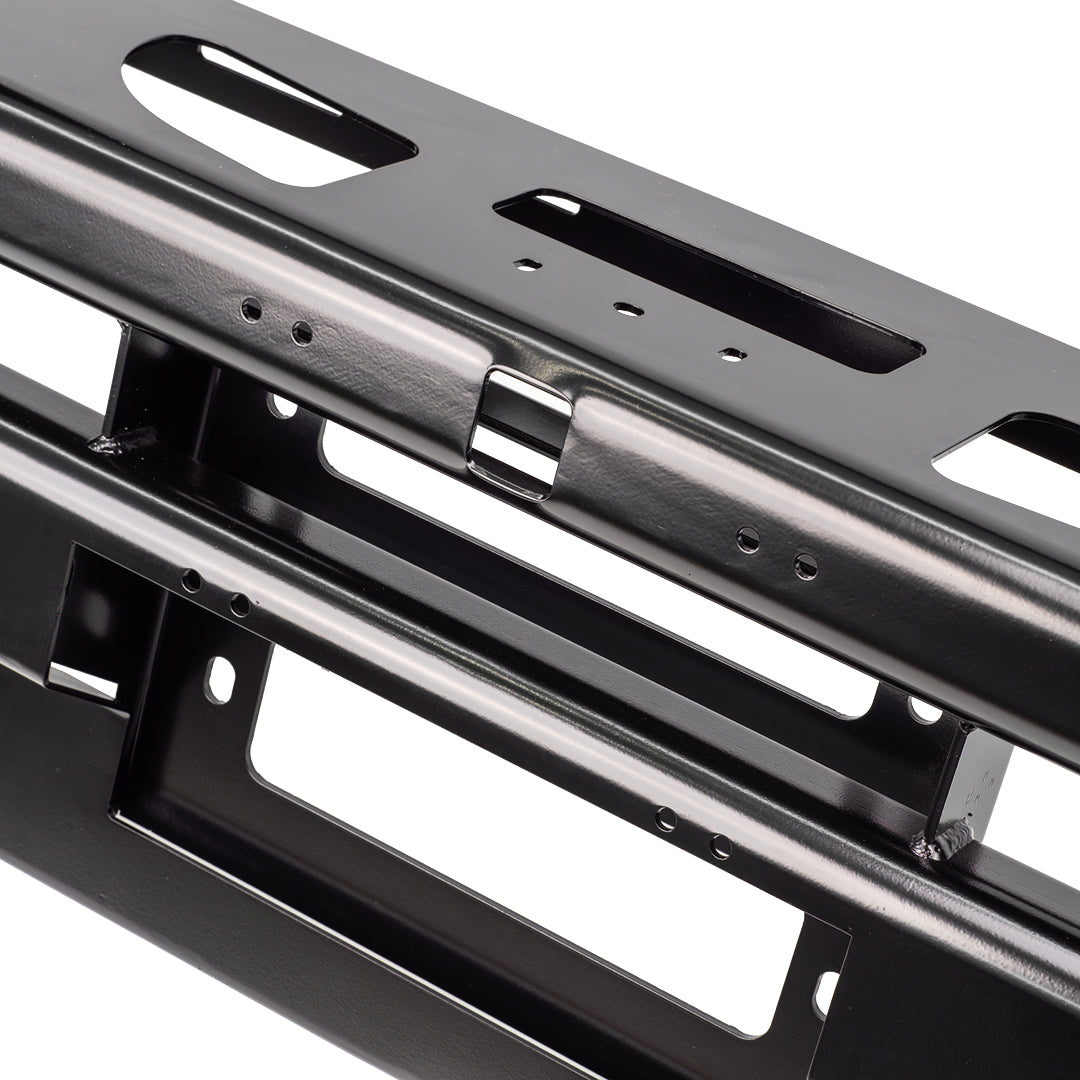 BLACK DELUXE BULL BAR FOR HILUX REVO 2020-2024 - WITHOUT FOG LIGHTS - BU59-5560