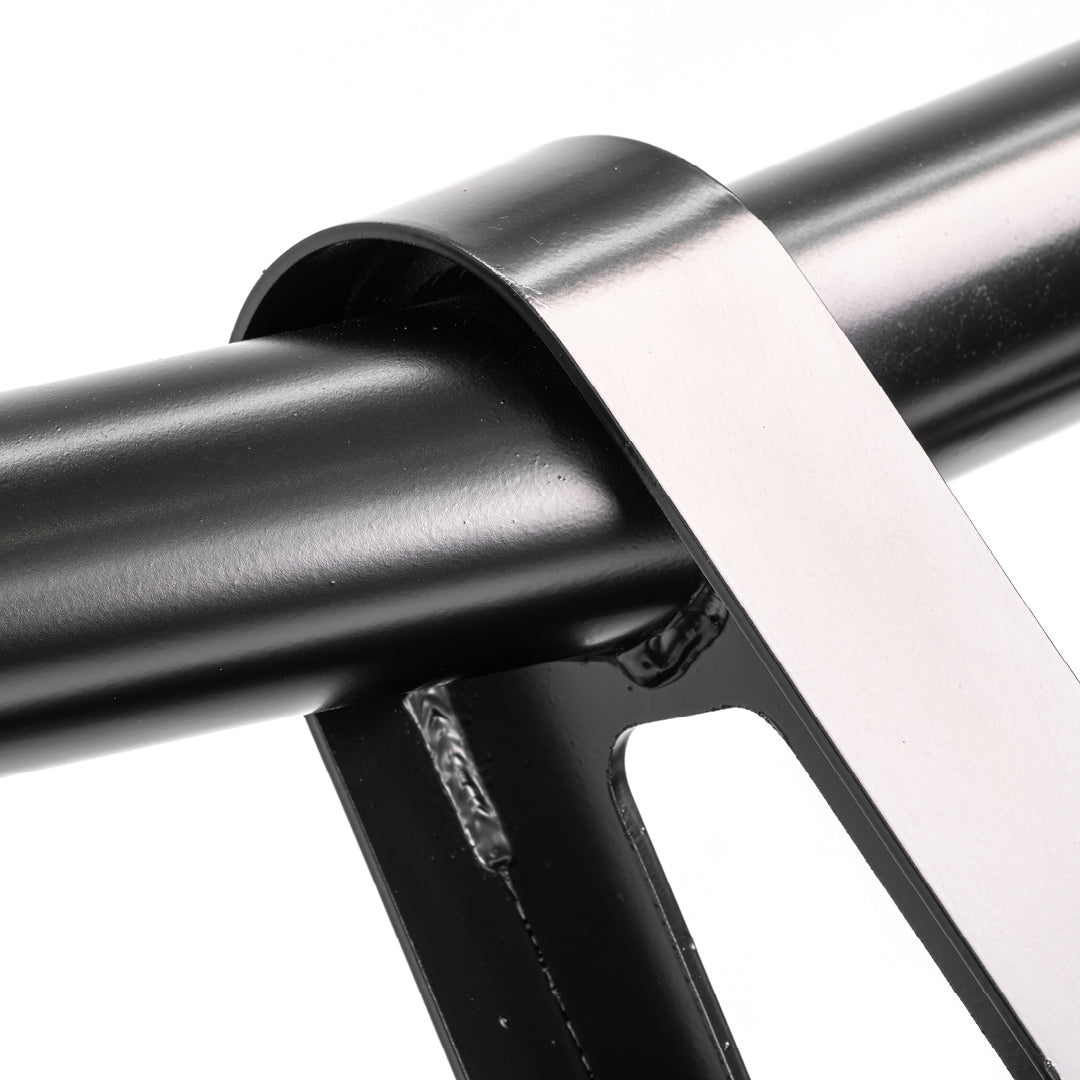 BLACK DELUXE BULL BAR FOR HILUX REVO 2020-2024 - WITHOUT FOG LIGHTS - BU59-5560