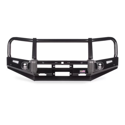 BLACK DELUXE GEN 2 BULL BAR LAND CRUISER 200 SERIES 2008 - 2021 - BU59 - 5545 - Sniper Custom Trucks