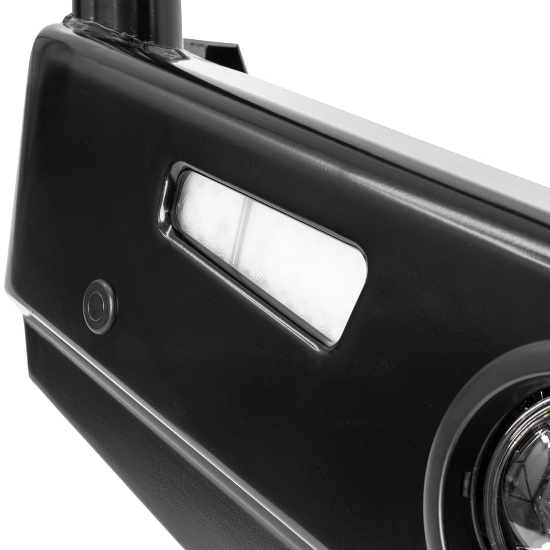 BLACK DELUXE GEN 2 BULL BAR LAND CRUISER 200 SERIES 2008 - 2021 - BU59 - 5545 - Sniper Custom Trucks