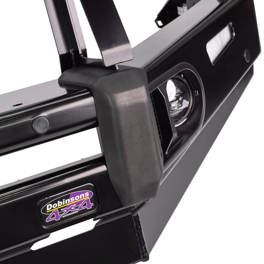 BLACK DELUXE GEN 2 BULL BAR LAND CRUISER 200 SERIES 2008 - 2021 - BU59 - 5545 - Sniper Custom Trucks