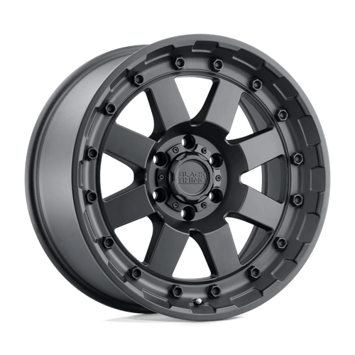BR CLEGHORN 17X8.5 5X127 +2 71 M-BLK