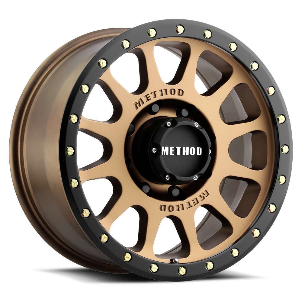 Method Race Wheels | MR305 NV | Method Bronze - Matte Black Lip