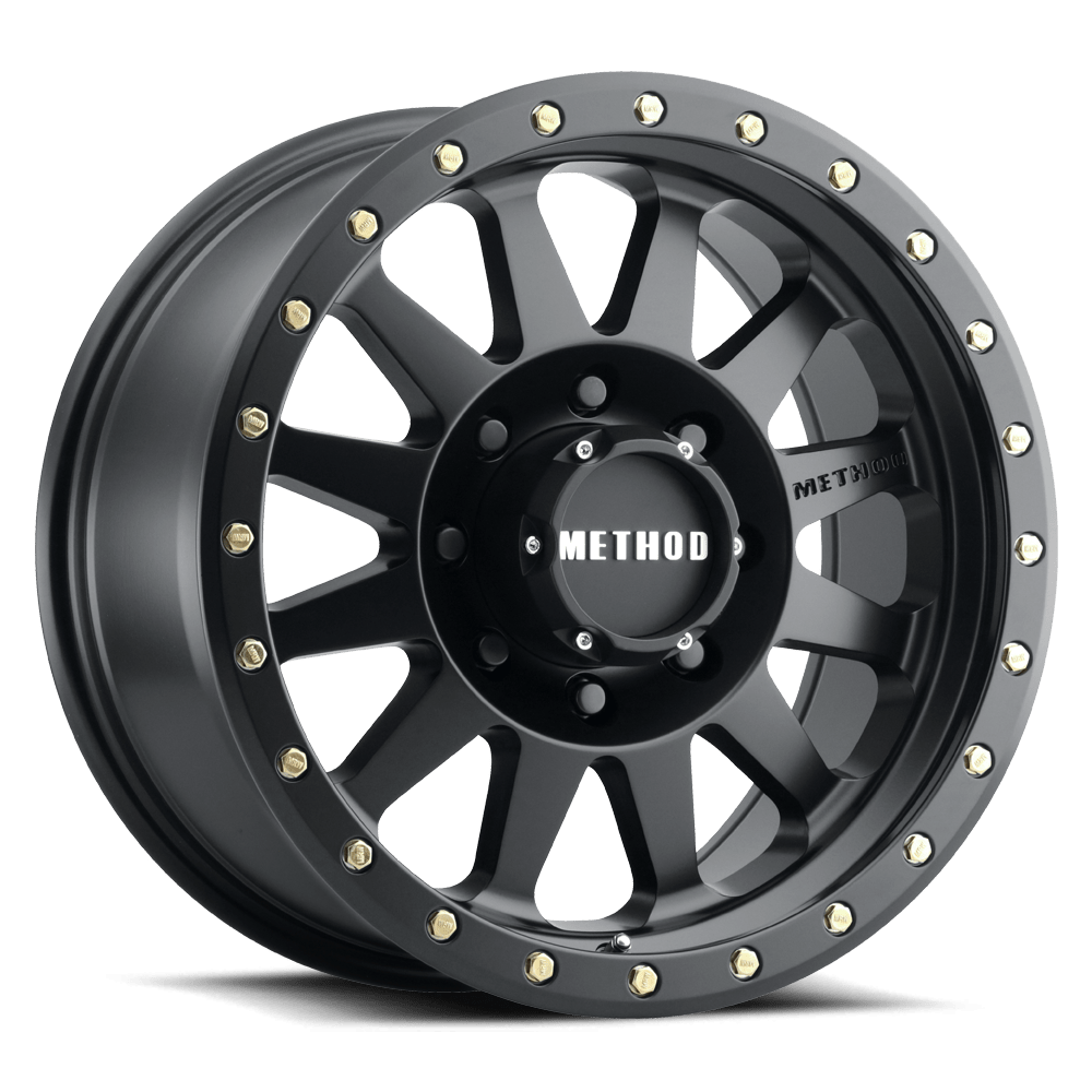 Method Race Wheels | MR304 Double Standard | Matte Black - Sniper Custom Trucks