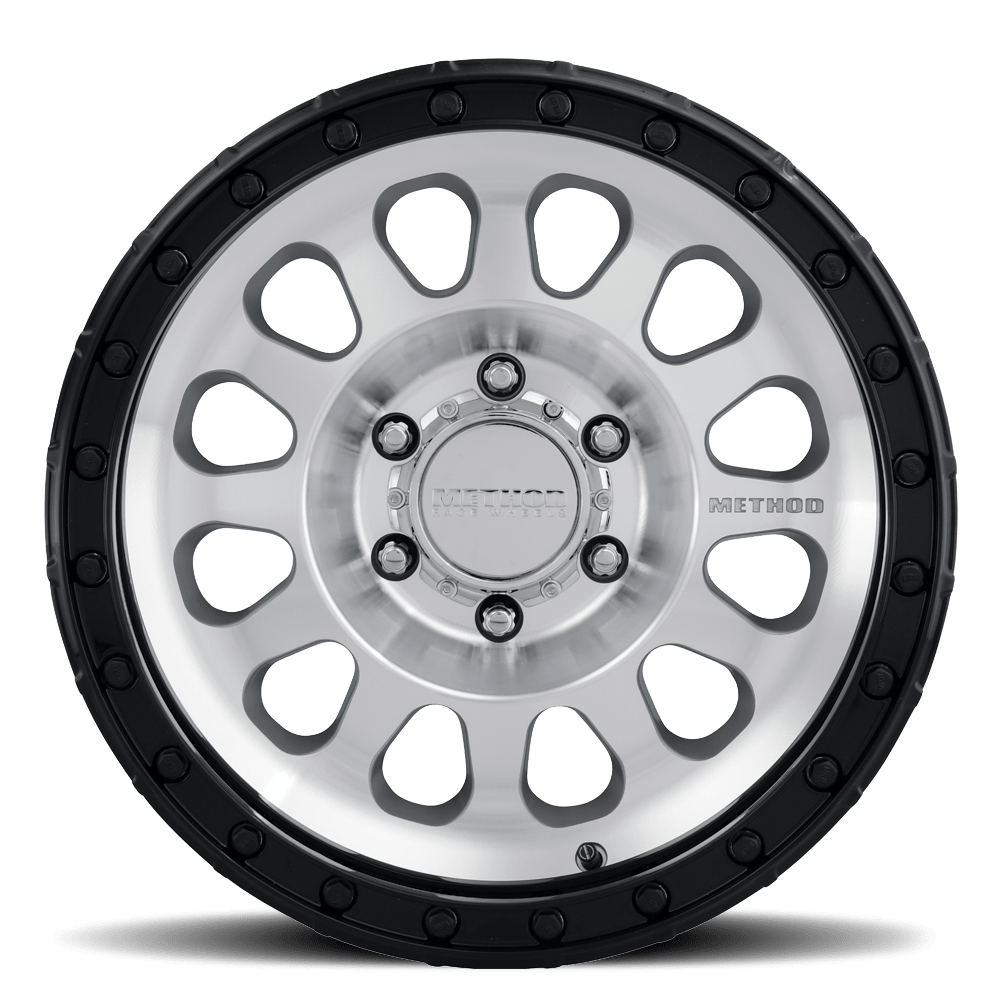 Method Race Wheels | MR315 | Machined - Gloss Black Lip - Sniper Custom Trucks