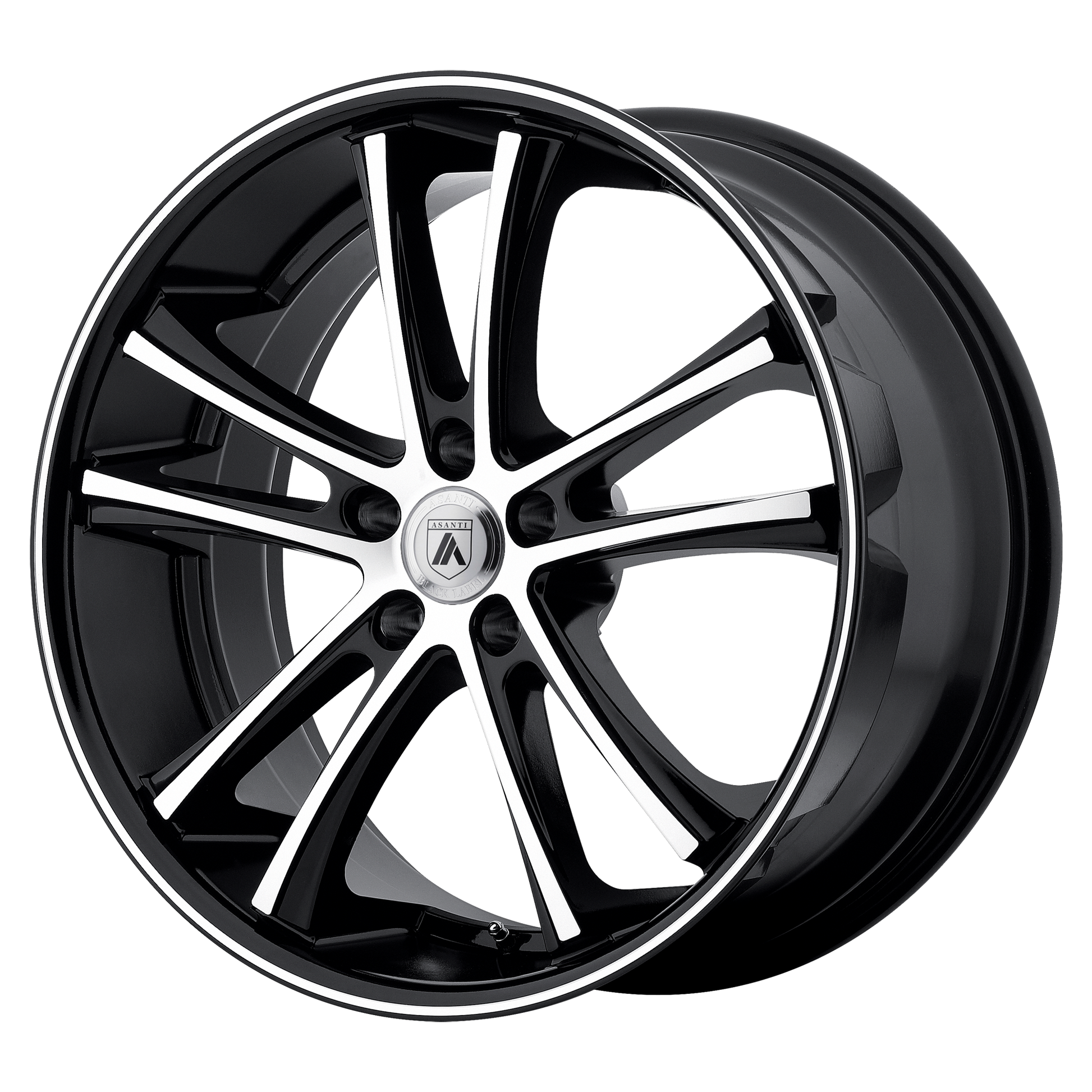 ABL1 20X8.5 5X120 MACH W/ BLACK LIP 38MM