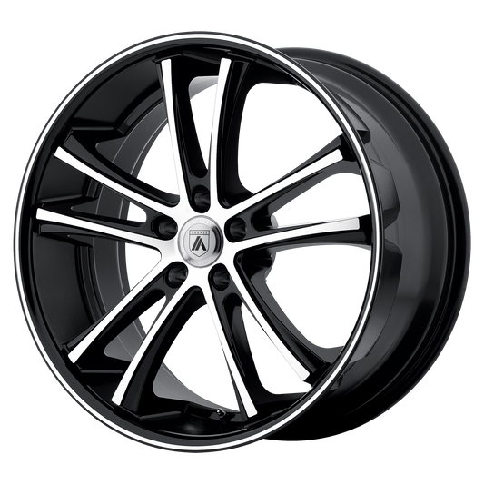 ABL1 20X8.5 5X120 MACH W/ BLACK LIP 38MM
