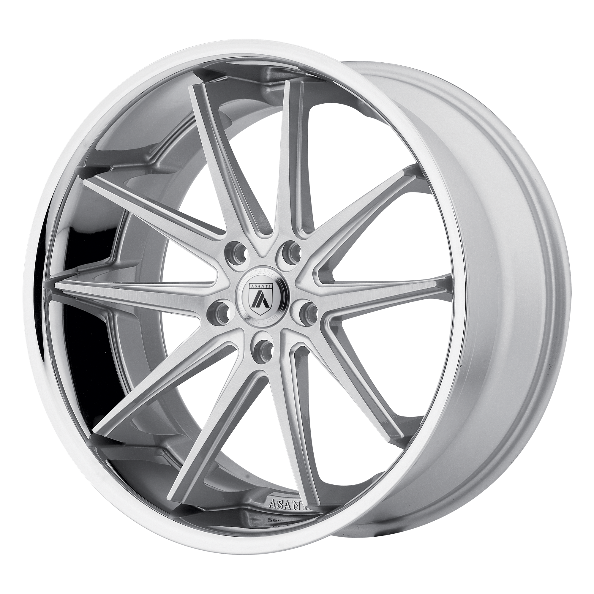 ABL5 20X10 5X4.5 SLVR MACH SS LIP 45MM