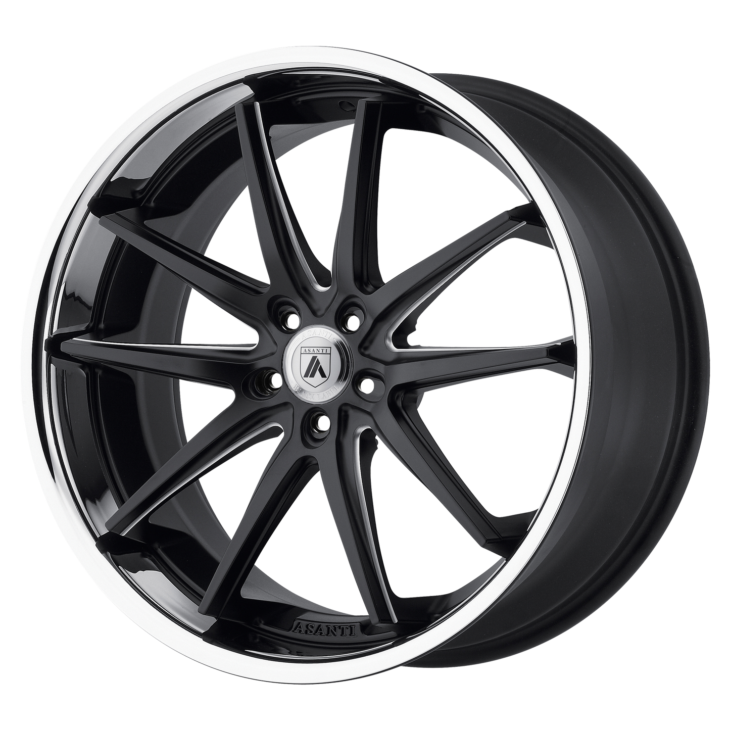 ABL5 20X10 5X4.5 M-BLK MILL SS LIP 30MM