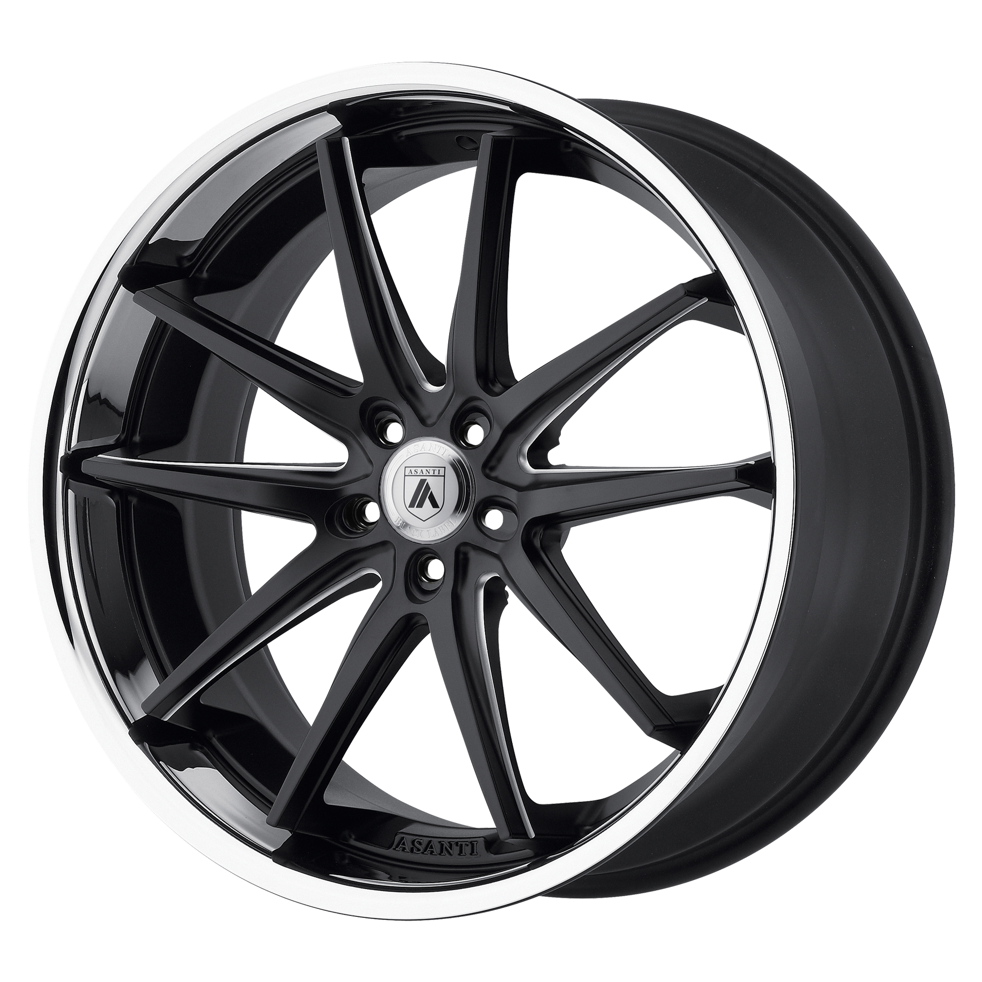 ABL5 20X10 5X4.5 M-BLK MILL SS LIP 30MM