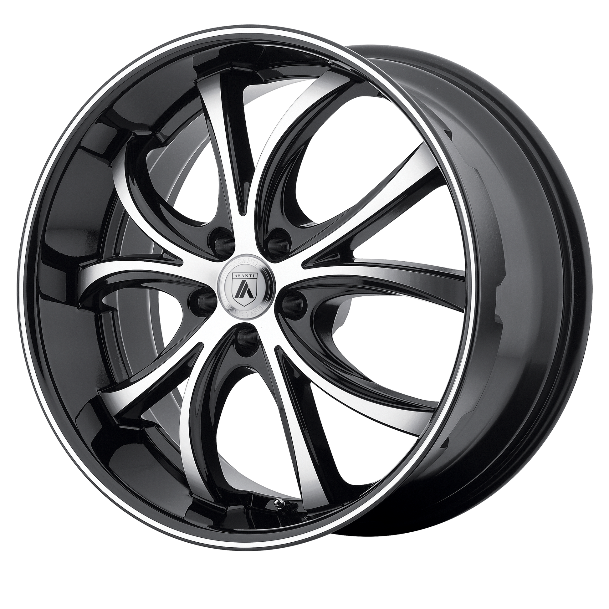 ABL8 22X10 5X112 MACH W/ BLACK LIP 38MM