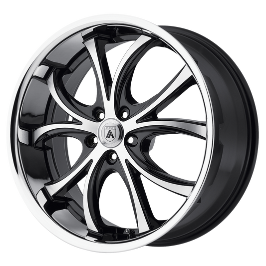 ABL8 20X8.5 5X120 MACH W/ SS LIP 38MM