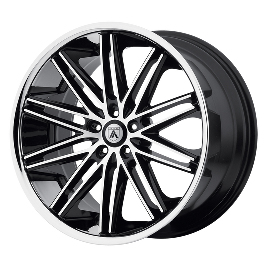 ABL10 22X10 5X120 MACH W/ SS LIP 20MM