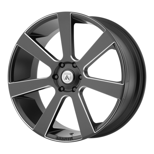 ABL15 22X9 5X115 S-BLK MILL 15MM