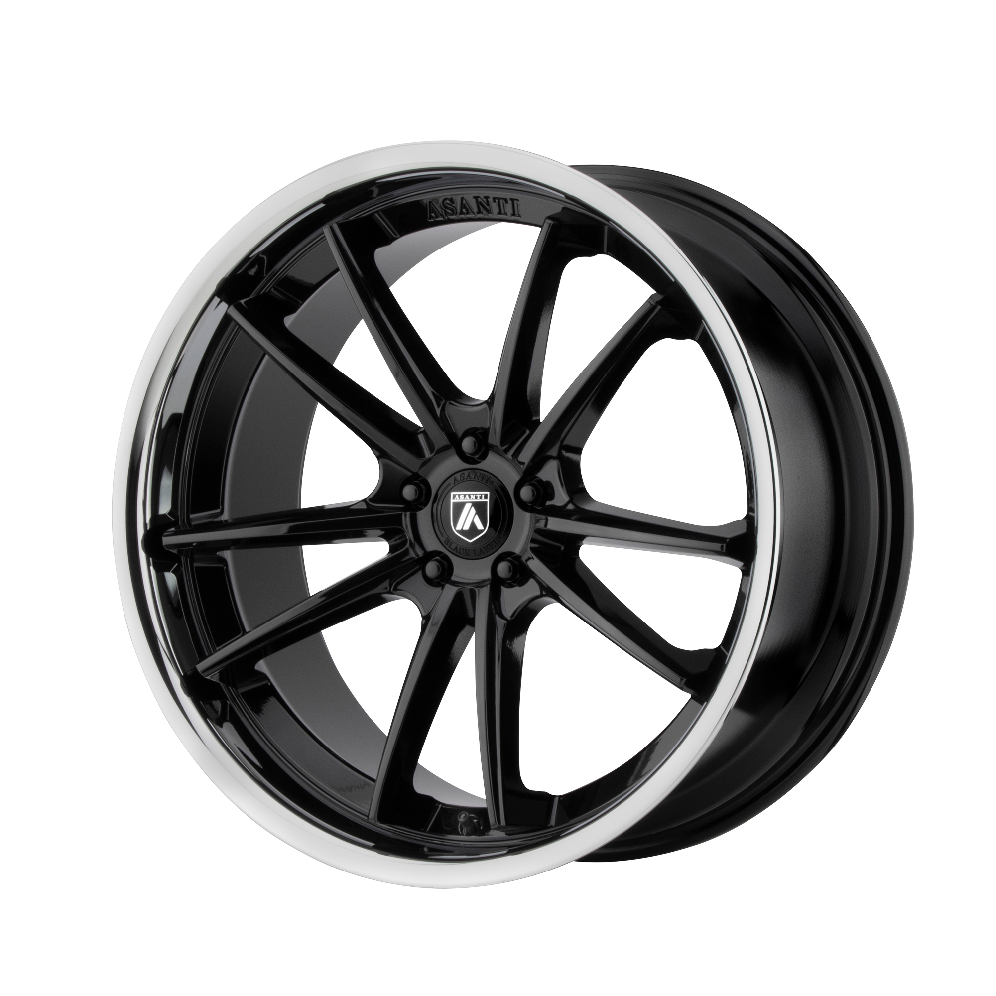 ABL23 22X9 5X4.5 G-BLK CHR LIP 32MM