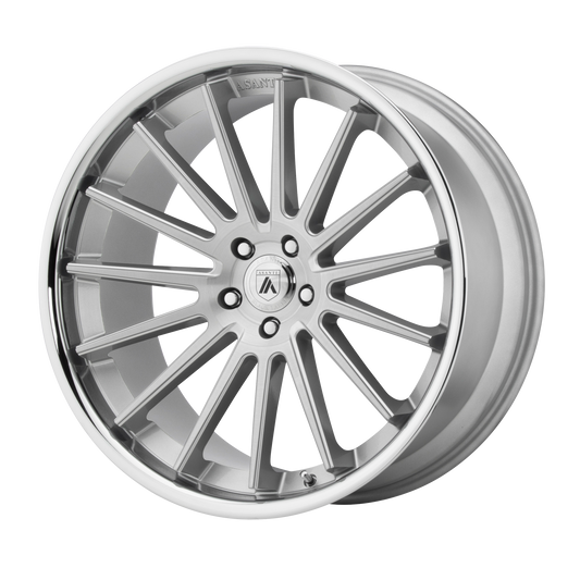 ABL24 20X10.5 5X112 BRUSH SLV CHR LIP 38