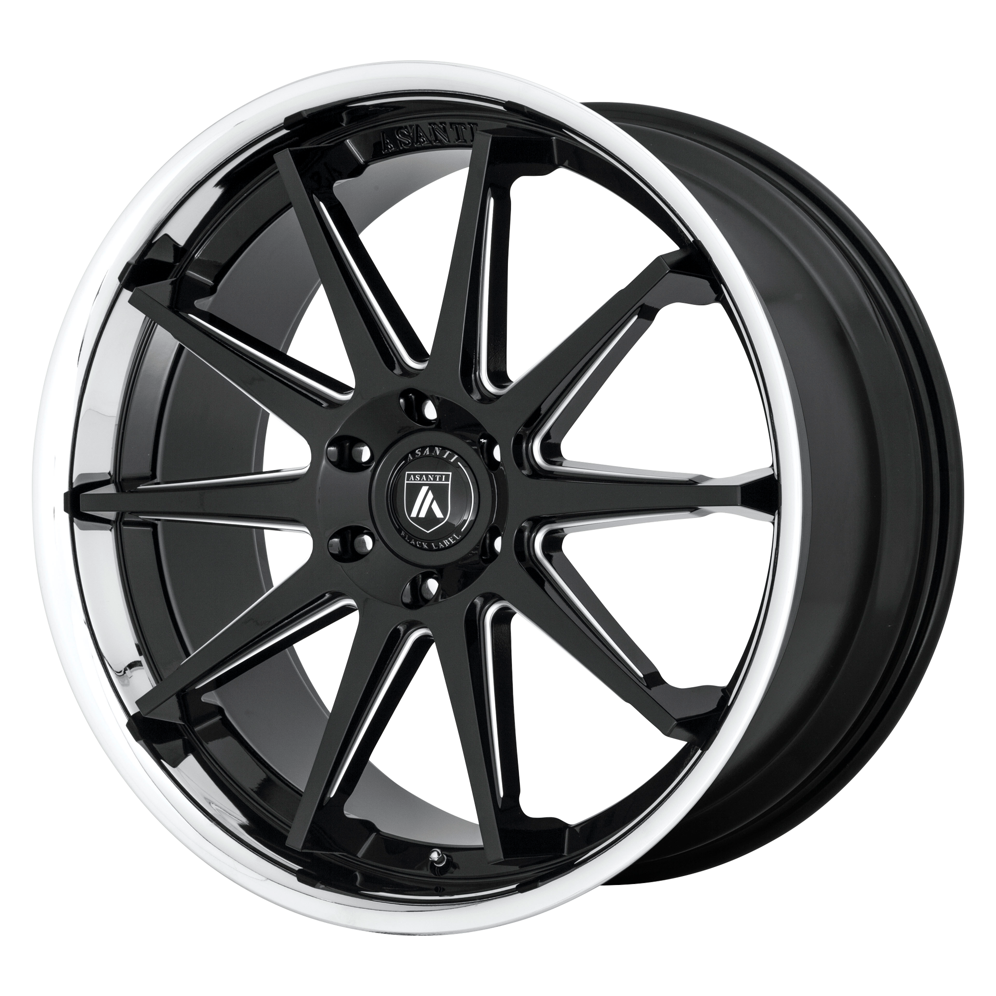 ABL29 22X10 6X5.5 G-BLK MILL CHR LP 30MM