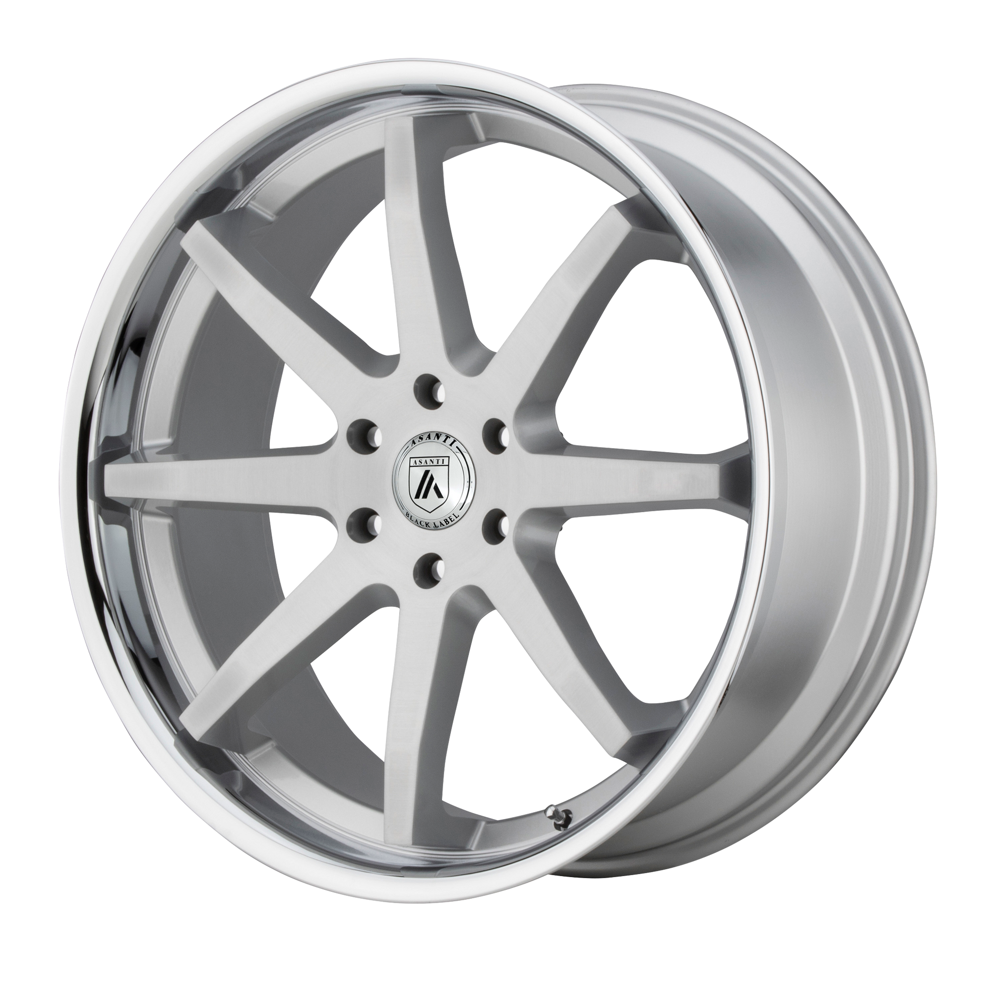 ABL32 22X9.5 6X135 BRUSH SLV CHR LP 30MM