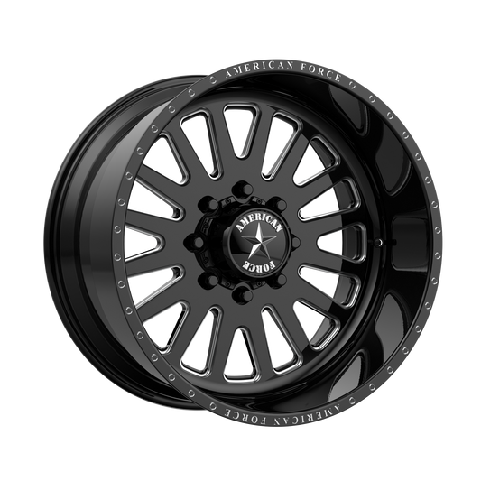 AFW ATOM SS 22X12 6X5.5 18-GM BLK -40