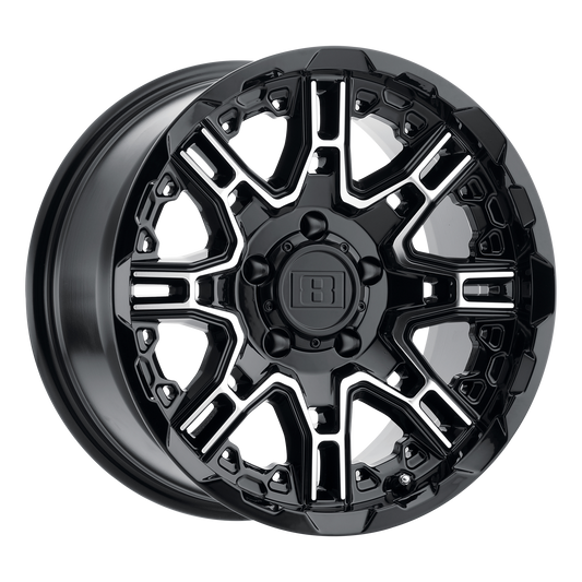 LE SLINGSHOT 16X8.5 6X135 -10 87 G-BK MC