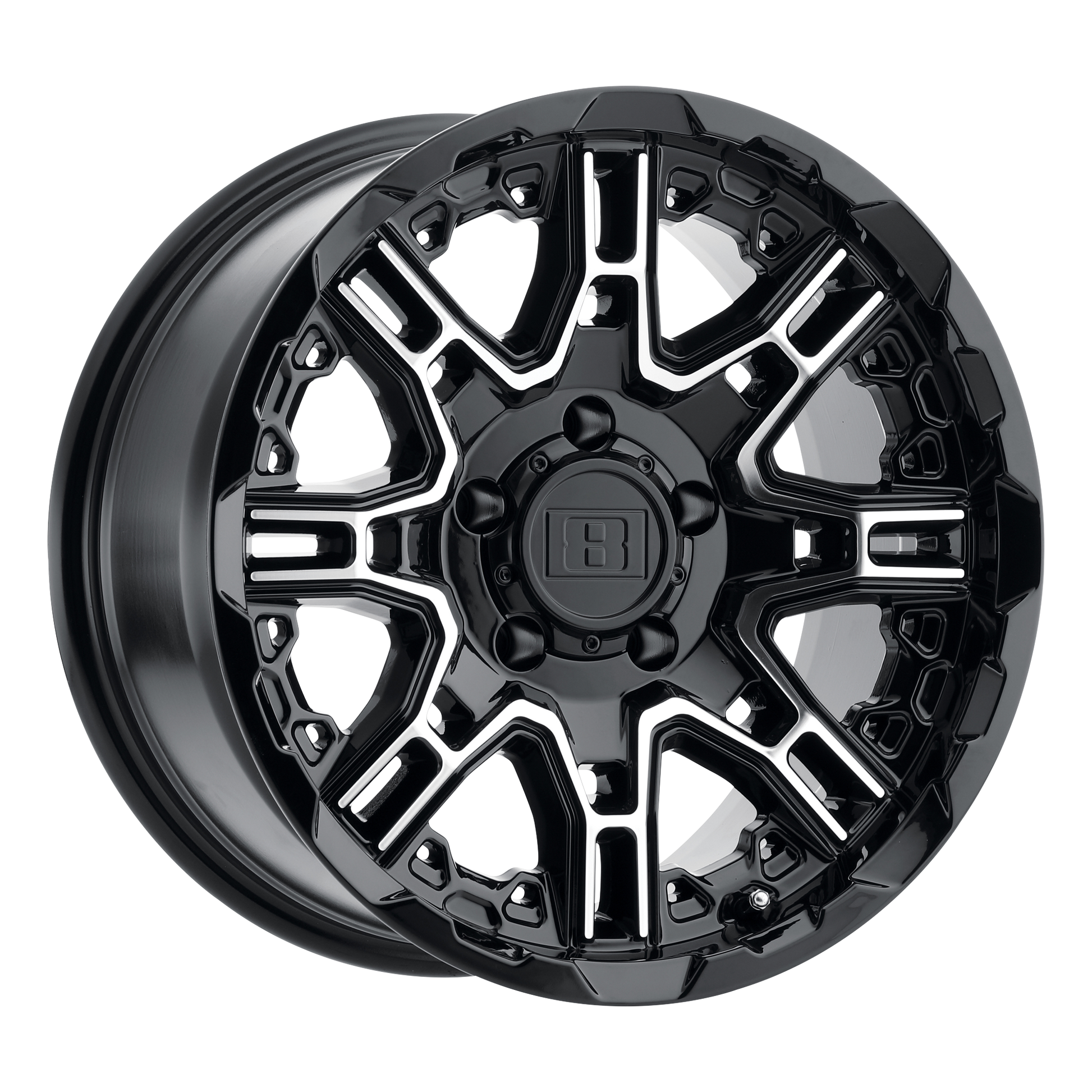 LE SLIN 16X8.5 8X165 -10 125 G-BK MC