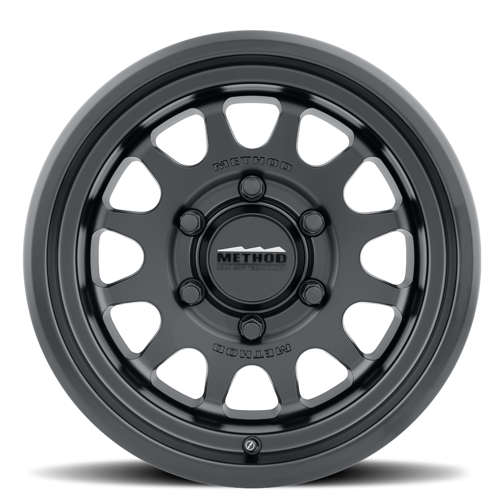Method Race Wheels | MR414 Bead Grip | Matte Black - Sniper Custom Trucks