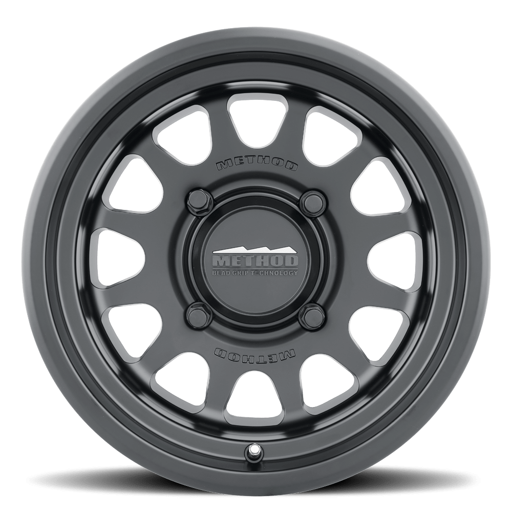 Method Race Wheels | MR414 Bead Grip | Matte Black - Sniper Custom Trucks