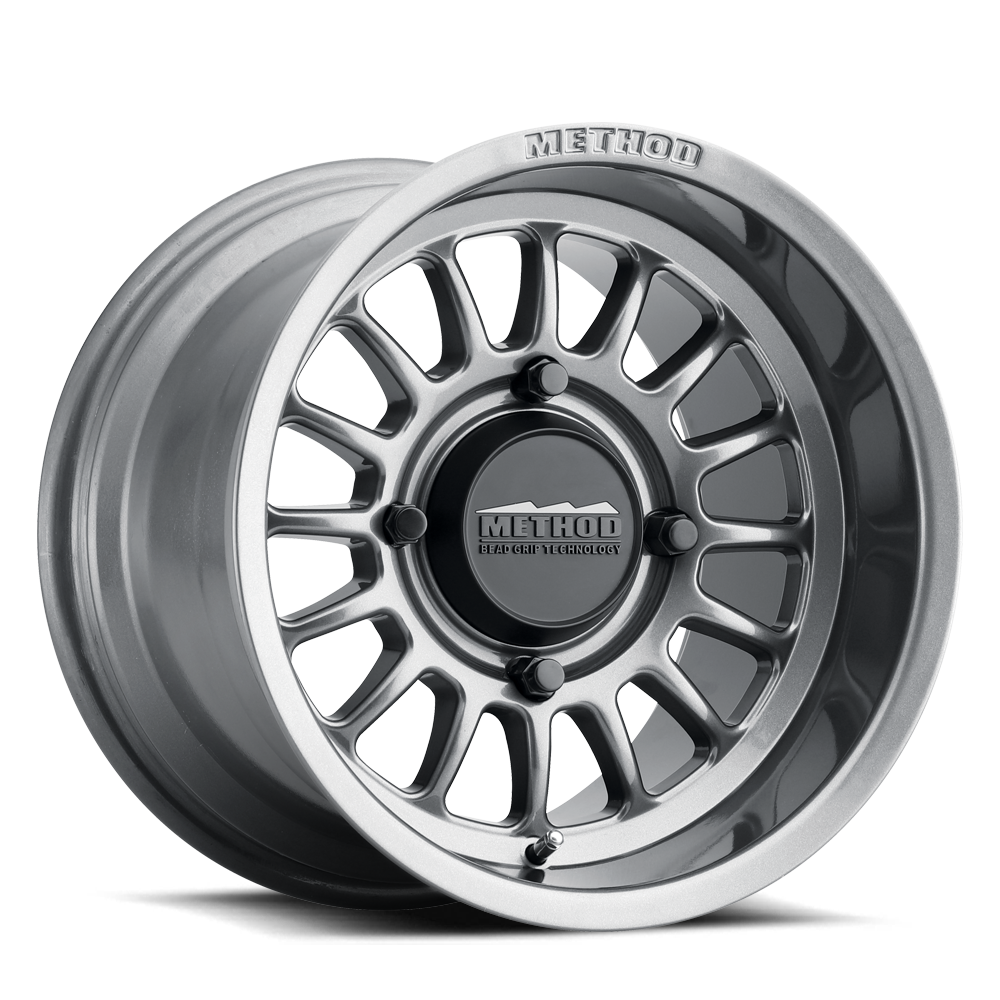 Method Race Wheels | MR411 Bead Grip | Gloss Titanium