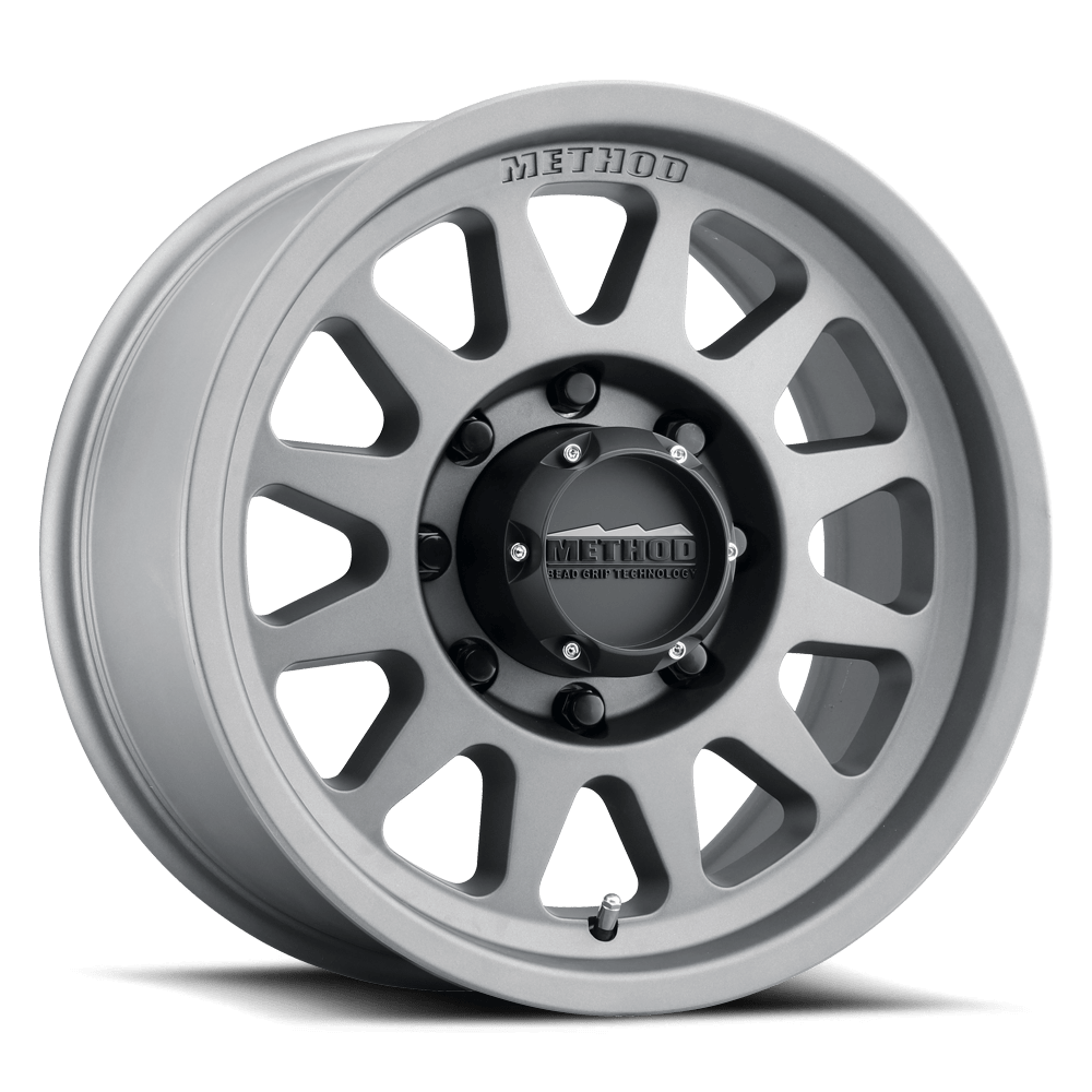 Method Race Wheels | MR704 HD Bead Grip | Titanium - Sniper Custom Trucks