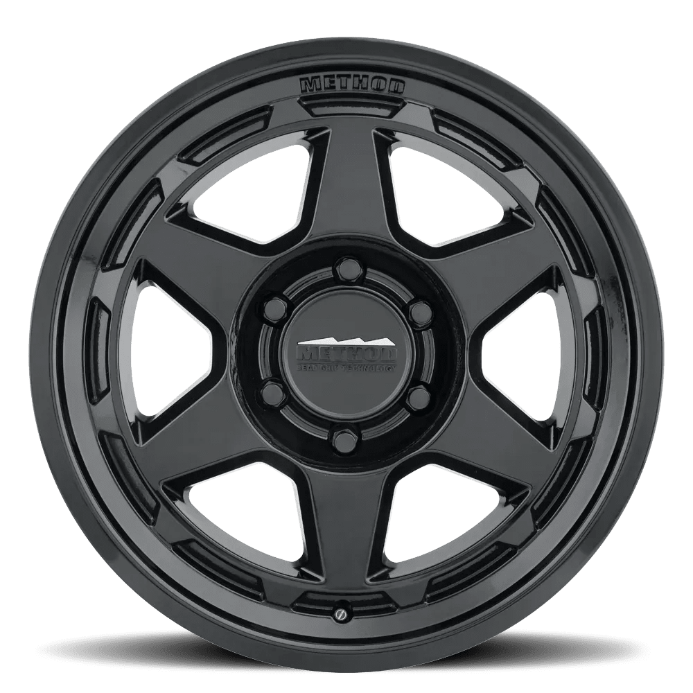 Method Race Wheels | MR708 HD Bead Grip | Gloss Black - Sniper Custom Trucks