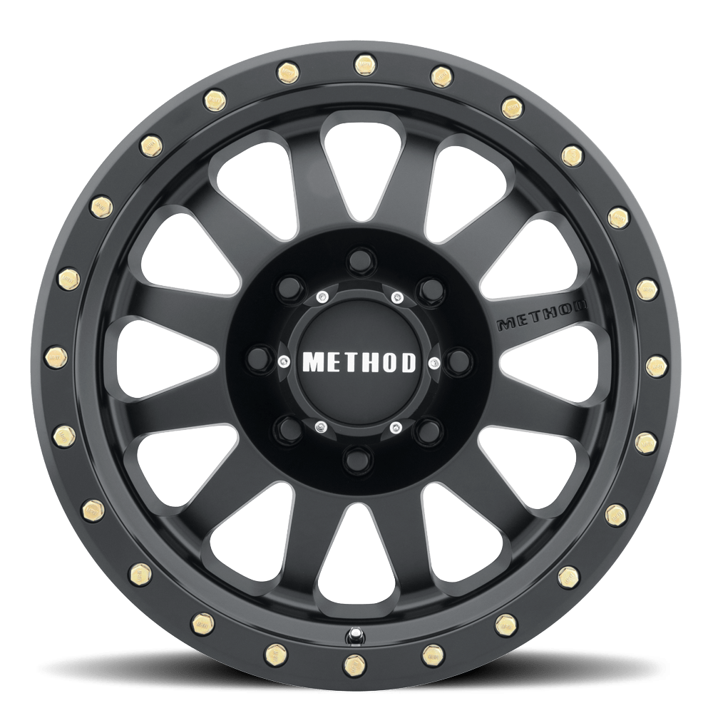 Method Race Wheels | MR304 Double Standard | Matte Black - Sniper Custom Trucks