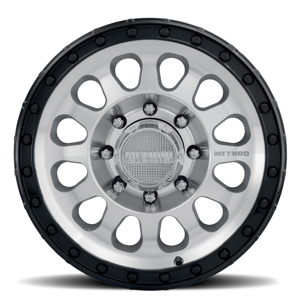 Method Race Wheels | MR315 | Machined - Gloss Black Lip - Sniper Custom Trucks