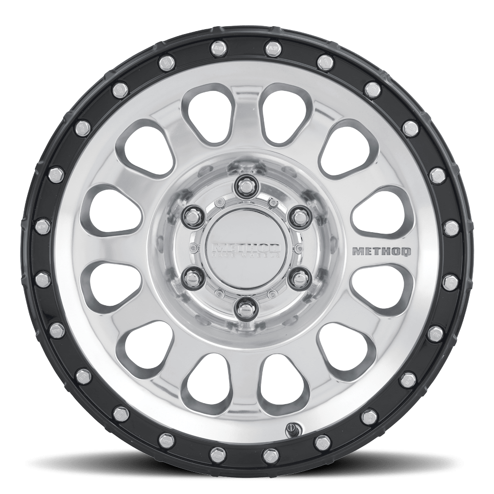 Method Race Wheels | MR315 | Polished - Gloss Black Lip - Sniper Custom Trucks