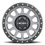 Method Race Wheels | MR305 NV | Titanium - Matte Black Lip