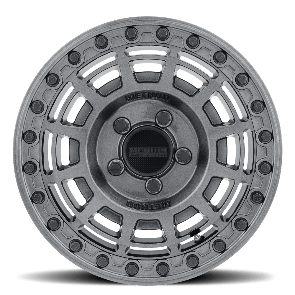 Method Race Wheels | MR415 Beadlock | Graphite - Gloss Graphite Ring - Sniper Custom Trucks