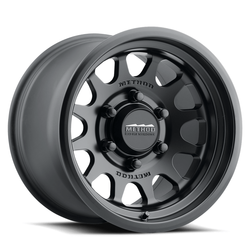 Method Race Wheels | MR414 Bead Grip | Matte Black - Sniper Custom Trucks