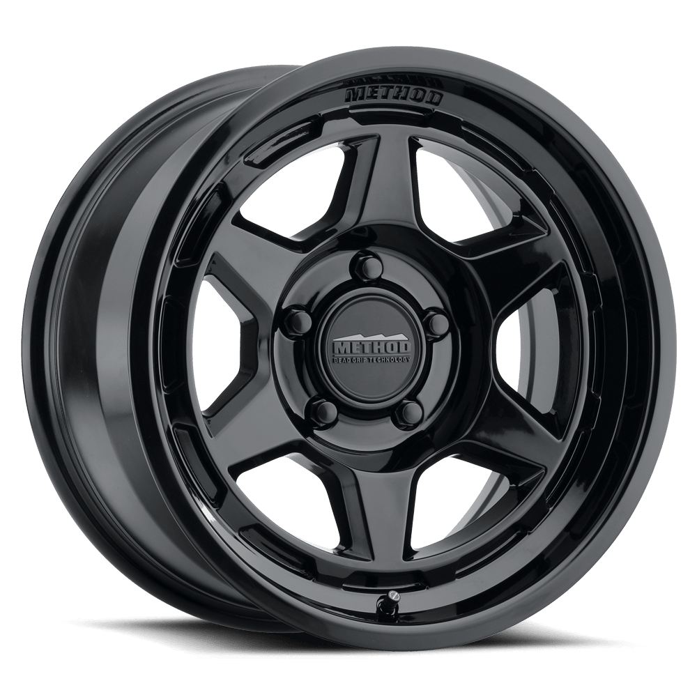 Method Race Wheels | MR708 Bead Grip | Gloss Black - Sniper Custom Trucks
