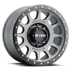 Method Race Wheels | MR305 NV | Titanium - Matte Black Lip - Sniper Custom Trucks