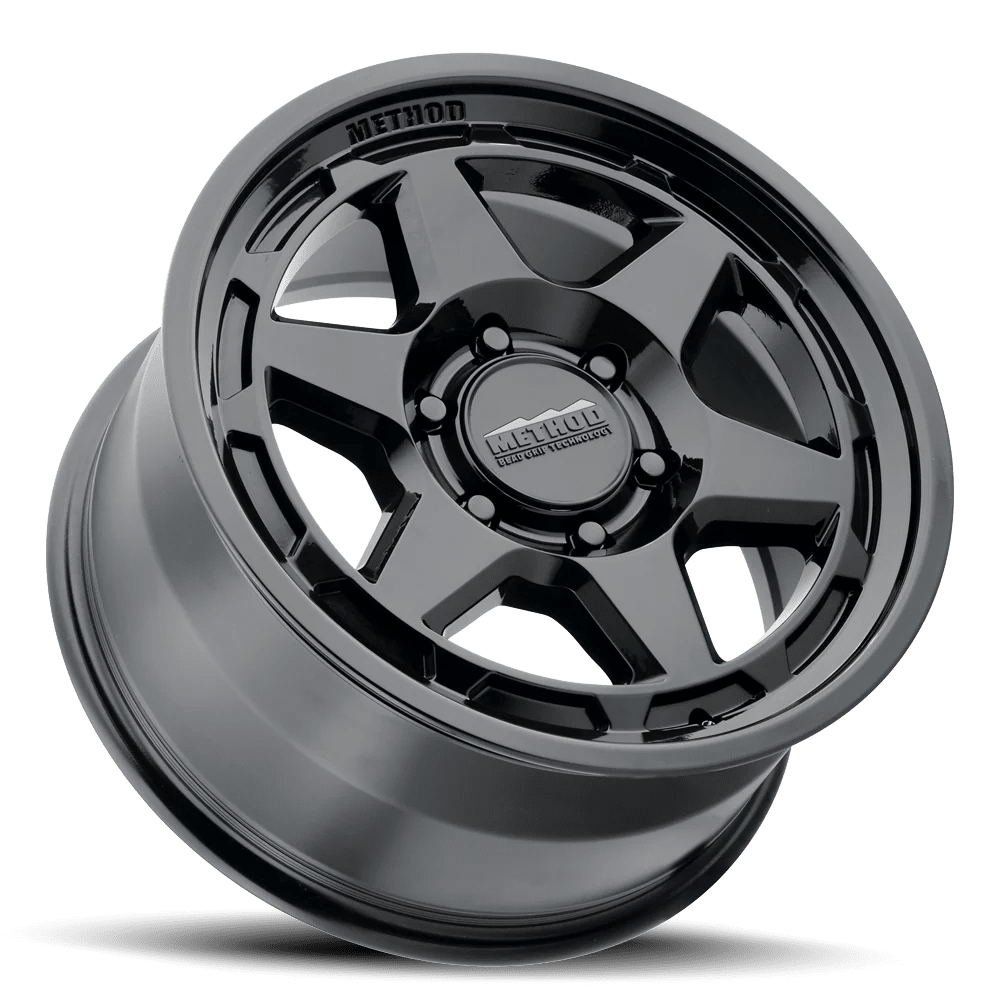 Method Race Wheels | MR708 HD Bead Grip | Gloss Black - Sniper Custom Trucks