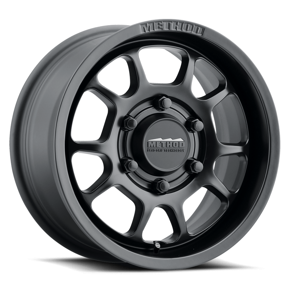 Method Race Wheels | MR409 Bead Grip | Matte Black - Sniper Custom Trucks