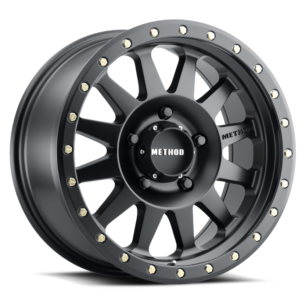Method Race Wheels | MR304 Double Standard | Matte Black - Sniper Custom Trucks