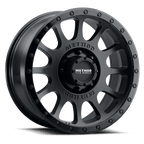 Method Race Wheels | MR305 NV | Matte Black - Gloss Black Lip - Sniper Custom Trucks