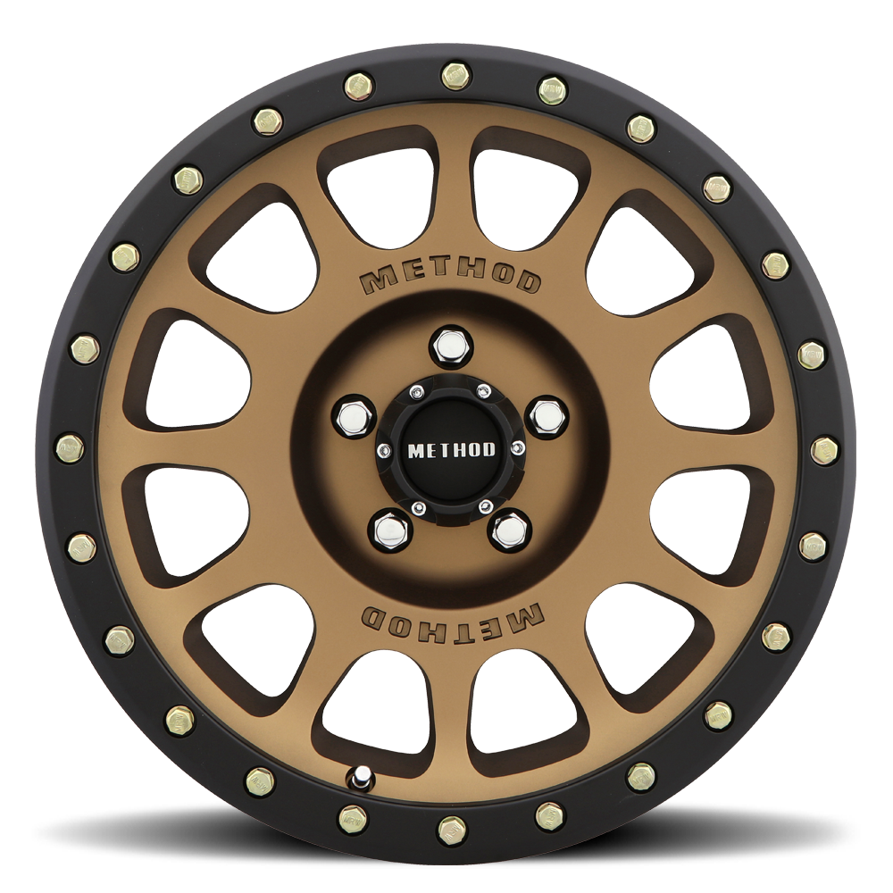 Method Race Wheels | MR305 NV | Method Bronze - Matte Black Lip