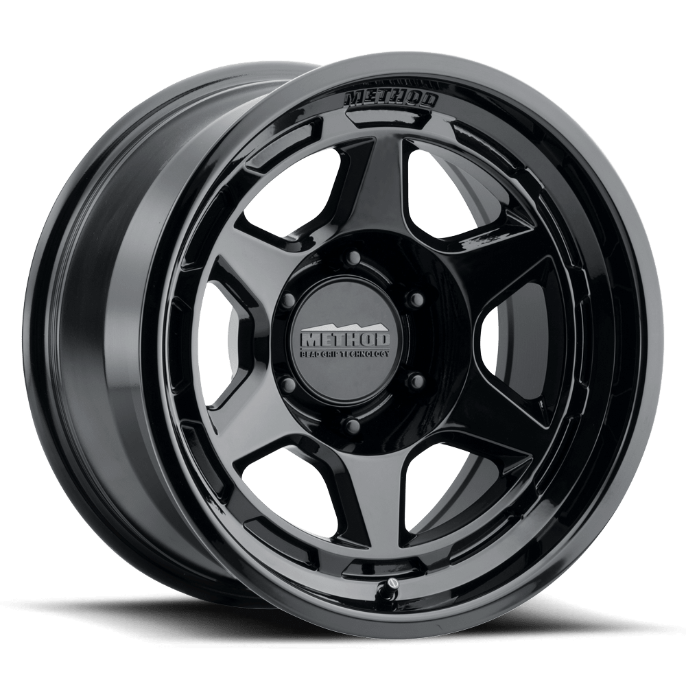Method Race Wheels | MR708 Bead Grip | Gloss Black - Sniper Custom Trucks