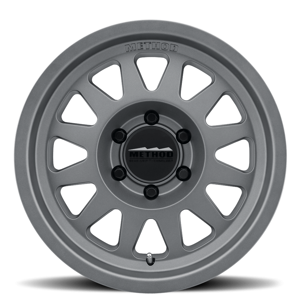 Method Race Wheels | MR704 Bead Grip | Titanium - Sniper Custom Trucks